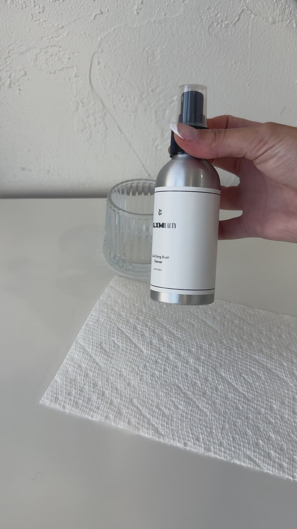Quick Drying Brush Cleanser
